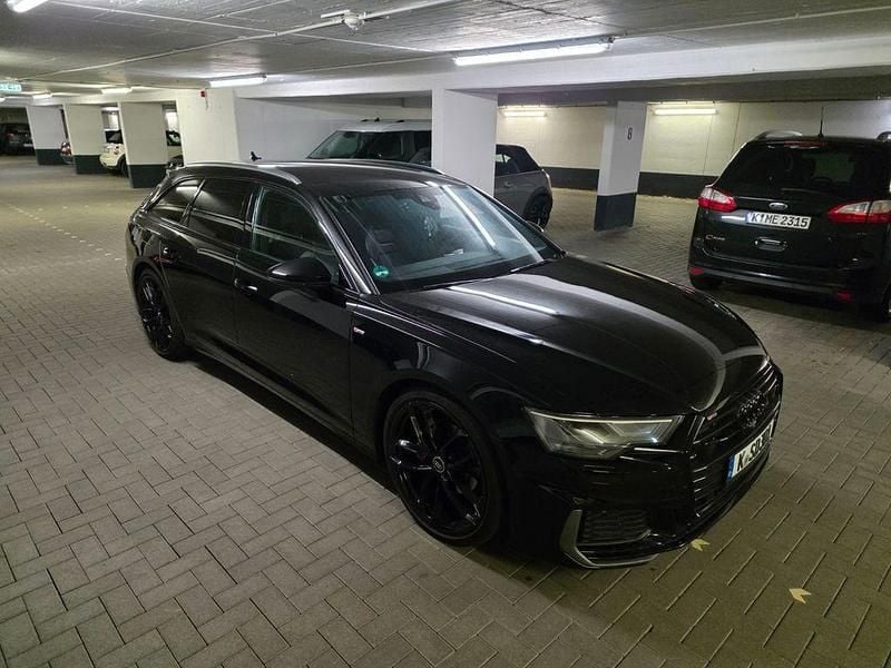 Schwarz Gebraucht 2020 Audi A6 S-Line Kombi | 2.799 € - Bild 1/4