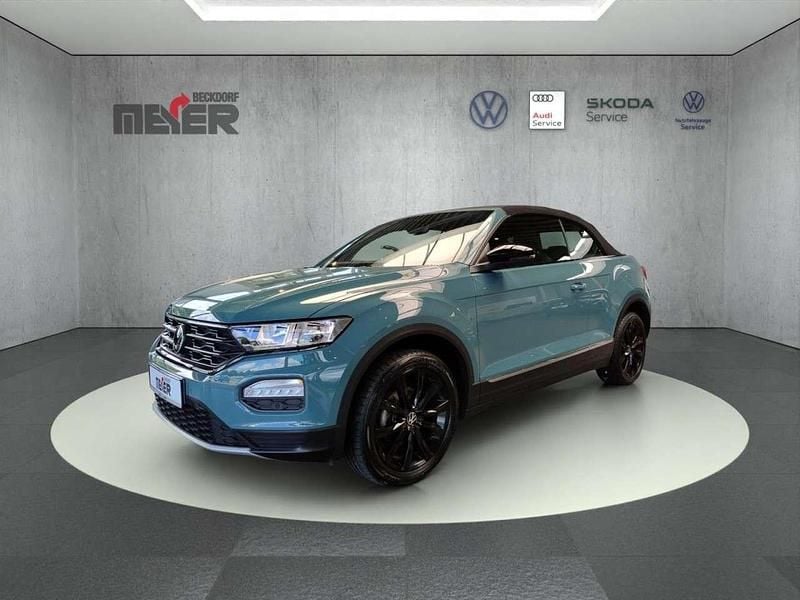 Cactus green (grün) Gebraucht 2021 VW T-Roc Cabriolet Style Cabrio | 23.990 € (Guter Preis) - Bild 1/4