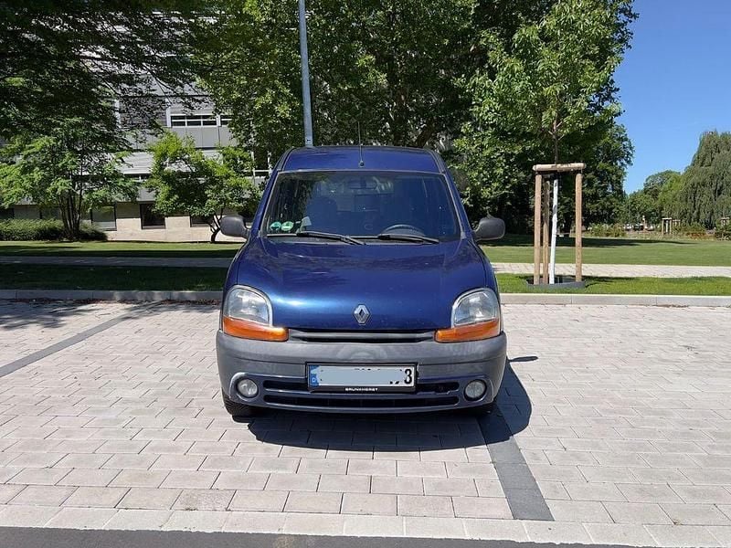 Gebraucht Renault Kangoo 75 PS (55 kW) 2002 Blau Van / Kleinbus