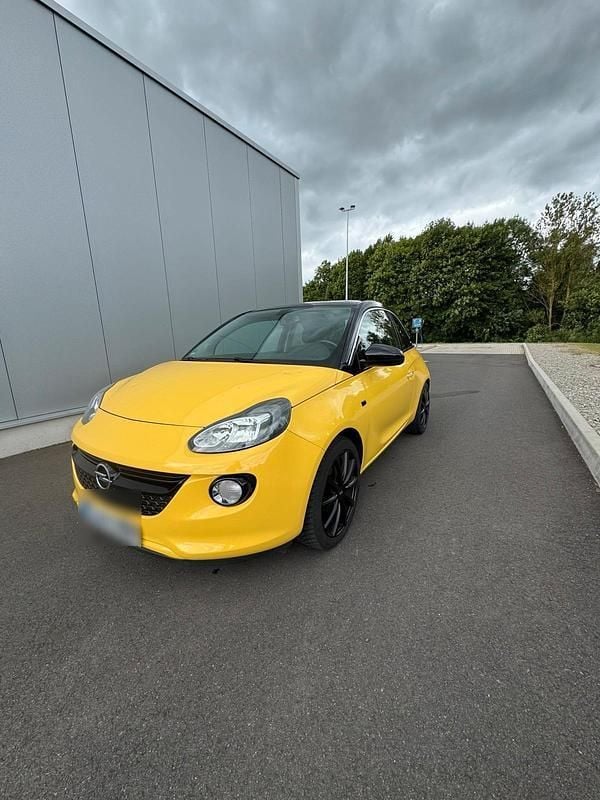 Gelb Gebraucht 2014 Opel Adam Kleinwagen | 6.200 € - Bild 1/4