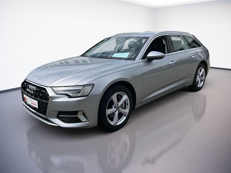 Florettsilber metallic Gebraucht 2024 Audi A6 Advanced Plus Kombi | 48.470 € - Bild 1/4