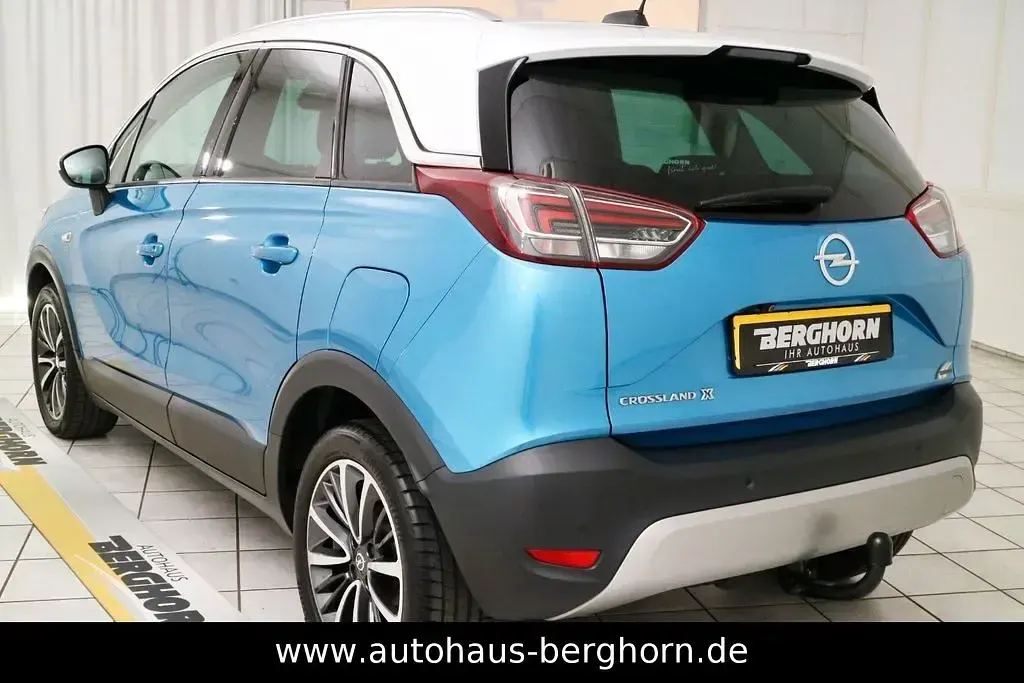 Gebraucht Opel Crossland X 120 PS (88 kW) 2019 Arktis blau (metallic) SUV