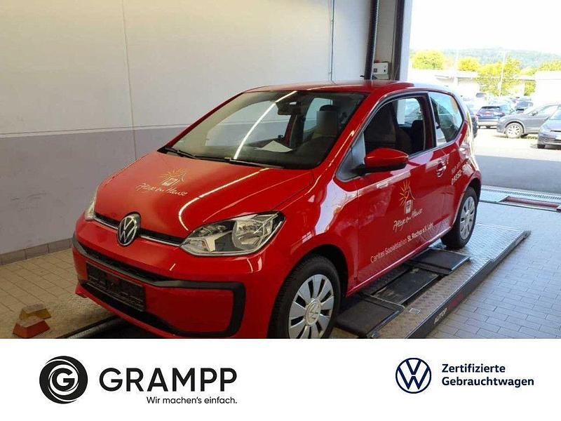 Rot Gebraucht 2021 VW up! Move Kleinwagen | 9.440 € (Guter Preis) - Bild 1/4