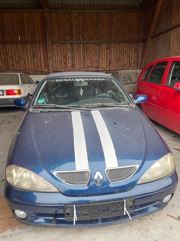 Gebraucht Renault Mégane Cabriolet 109 PS (80 kW) 2001 Blau Cabrio