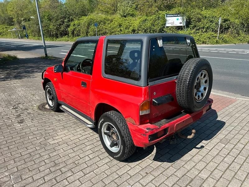 Gebraucht Suzuki Vitara 97 PS (71 kW) 1995 Rot Cabrio