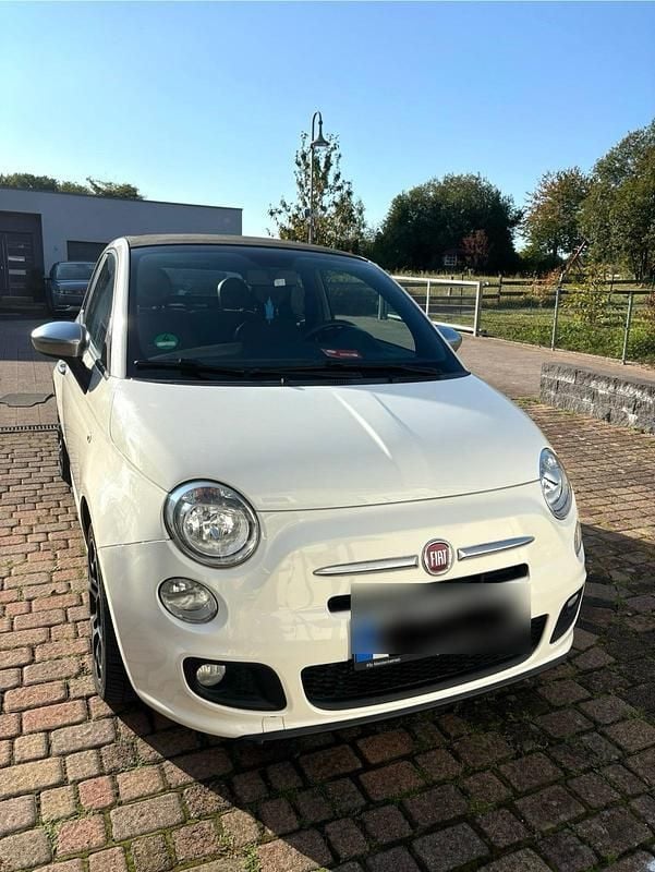 Weiß Gebraucht 2013 Fiat 500S Cabrio | 6.750 € - Bild 1/4