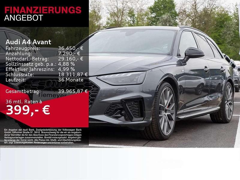 Grau Gebraucht 2024 Audi A4 S-Line Kombi | 36.450 € (Fairer Preis) - Bild 1/1