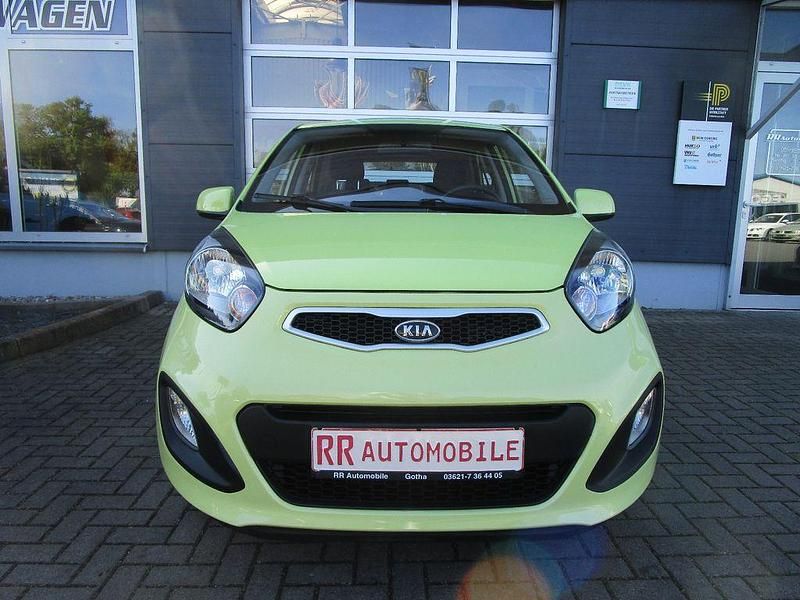 Gebraucht Kia Picanto Edition 7 69 PS (50 kW) 2012 Grün Kleinwagen