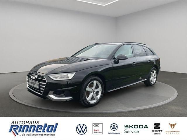 Mythosschwarz metallic Gebraucht 2021 Audi A4 Advanced Kombi | 25.370 € (Fairer Preis) - Bild 1/4