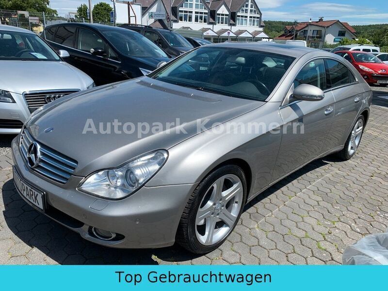 Silber Gebraucht 2006 Mercedes CLS350 Limousine | 14.499 € (Teuer) - Bild 1/4