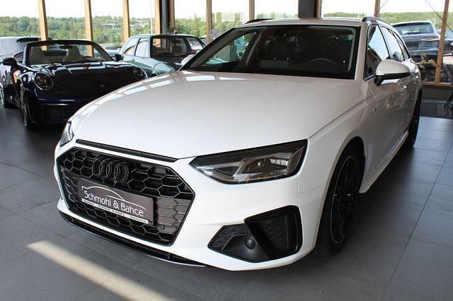 Weiß Gebraucht 2023 Audi A4 S-Line Kombi | 29.990 € (Guter Preis) - Bild 1/4
