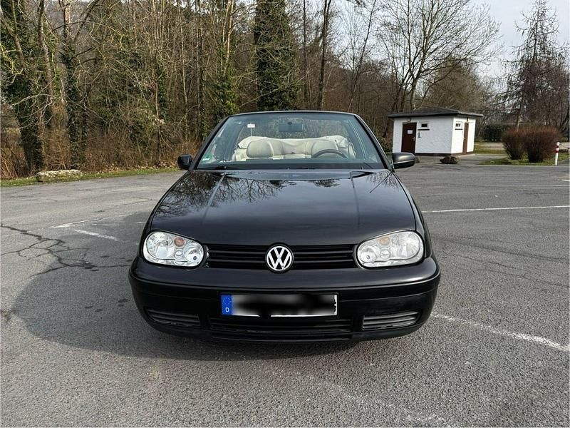 Schwarz Gebraucht 2001 VW Golf Cabriolet Cabrio | 2.990 € (Guter Preis) - Bild 1/4