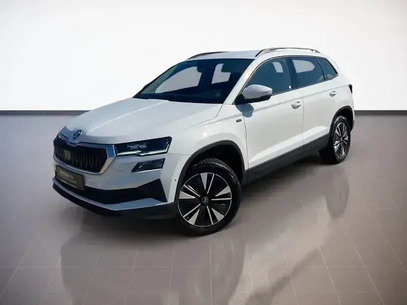 Gebraucht Skoda Karoq Ambiente 150 PS (110 kW) 2025 Moonweiß perleffekt SUV
