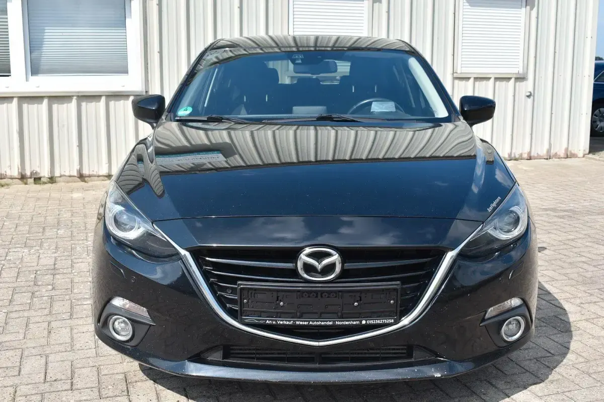Gebraucht Mazda 3 Sports-Line 150 PS (110 kW) 2016 Schwarz Limousine