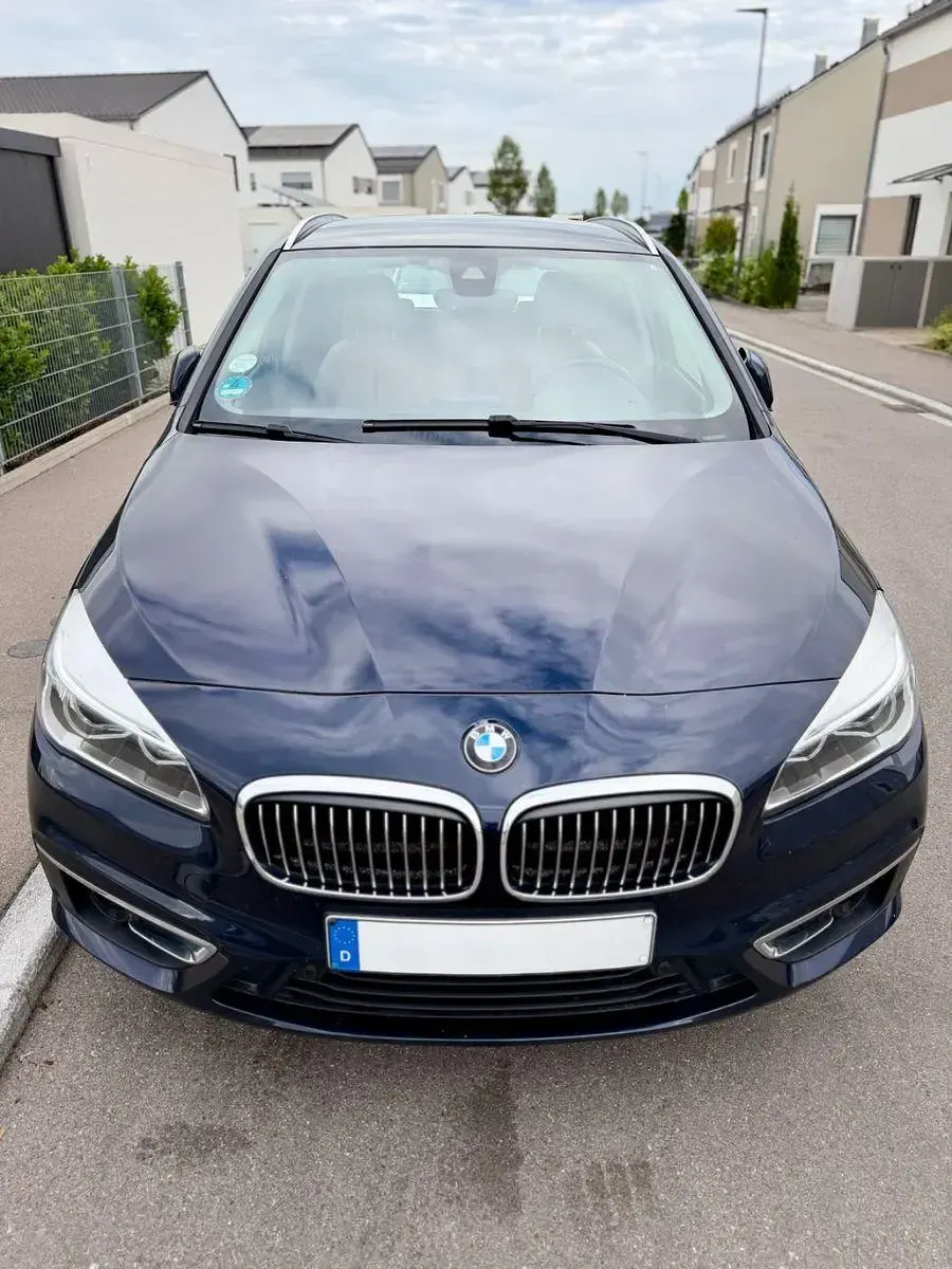 Gebraucht BMW 218 Active Tourer Luxury Line 136 PS (100 kW) 2016 Blau Van / Kleinbus