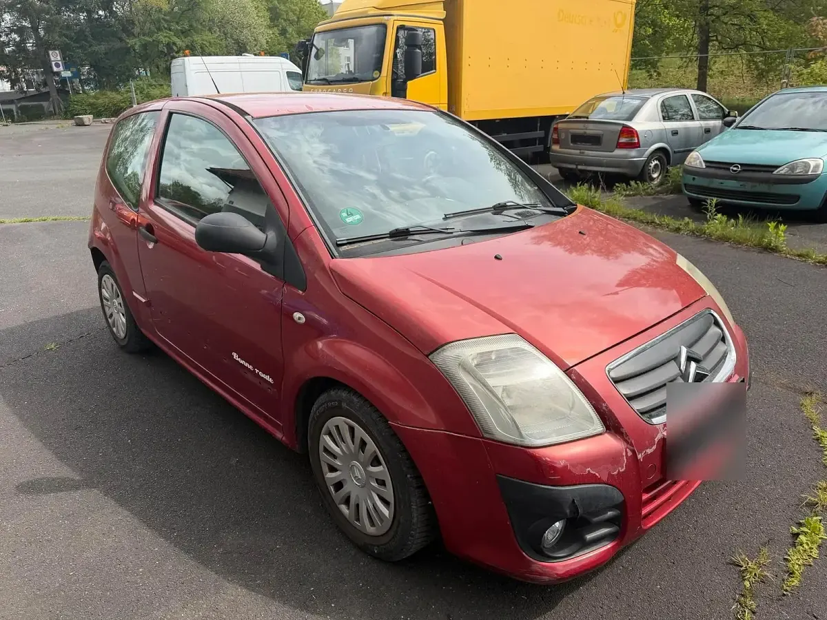 Brugt Citroën C2 60 HK (44 kW) 2009 Rød Hatchback
