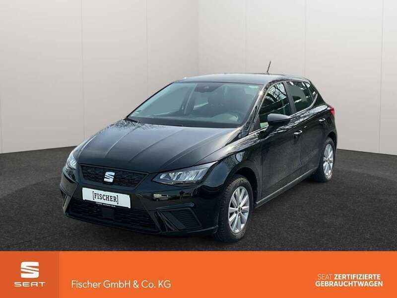 Midnight schwarz (metallic) Gebraucht 2024 Seat Ibiza Style Limousine | 17.489 € (Fairer Preis) - Bild 1/4