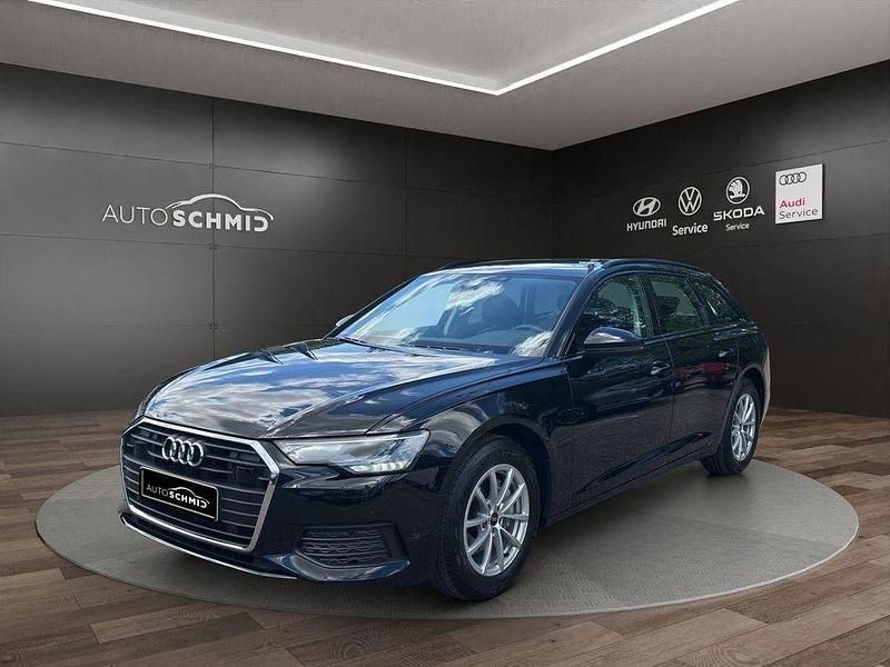 Mythosschwarz metallic Gebraucht 2023 Audi A6 Basis Kombi | 37.680 € (Fairer Preis) - Bild 1/4