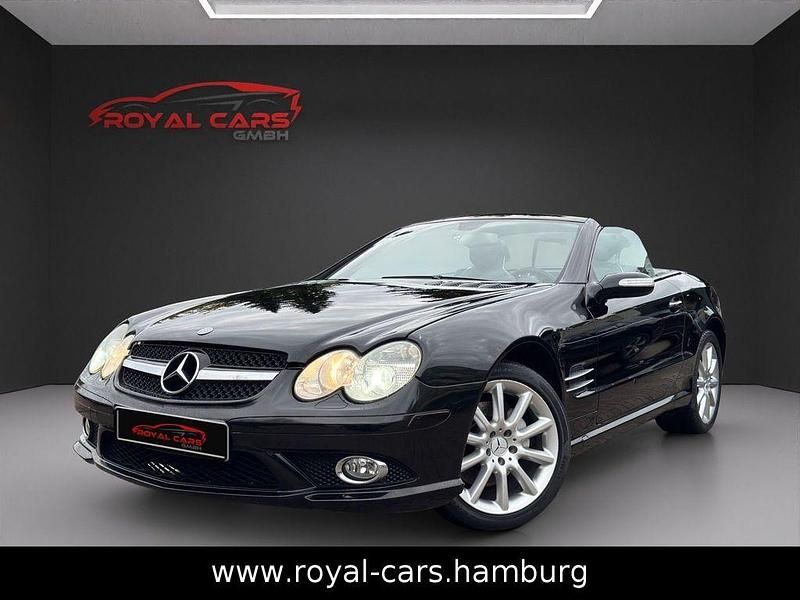 Schwarz unilack Gebraucht 2006 Mercedes SL500 AMG Cabrio | 21.990 € (Superpreis) - Bild 1/4
