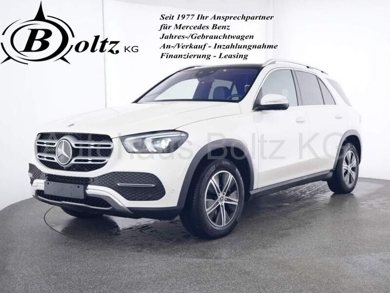 Manufaktur diamantweiß (metallic) Gebraucht 2023 Mercedes GLE300 AMG SUV | 66.900 € (Guter Preis) - Bild 1/4