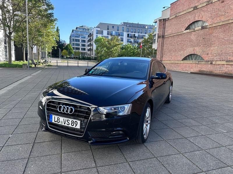 Schwarz Gebraucht 2014 Audi A5 Sportback S-line plus Limousine | 10.500 € (Guter Preis) - Bild 1/4