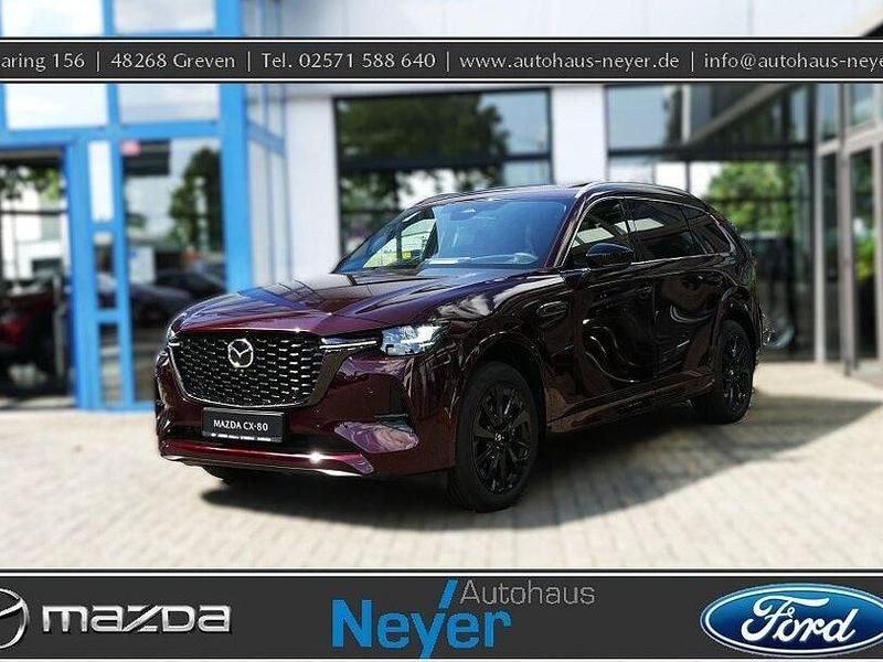 Neu Mazda CX-80 Homura-Line 254 PS (186 kW) 2025 Artisan red SUV