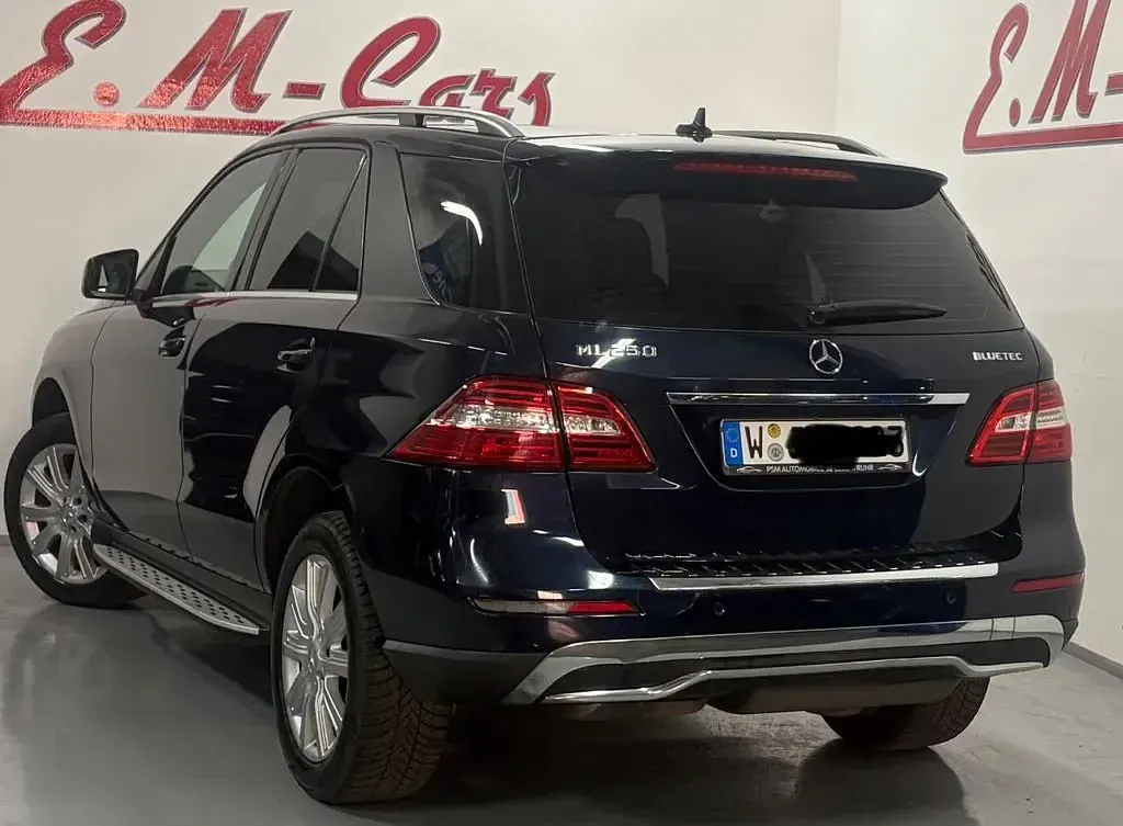 Gebraucht Mercedes ML250 204 PS (150 kW) 2014 Blau SUV