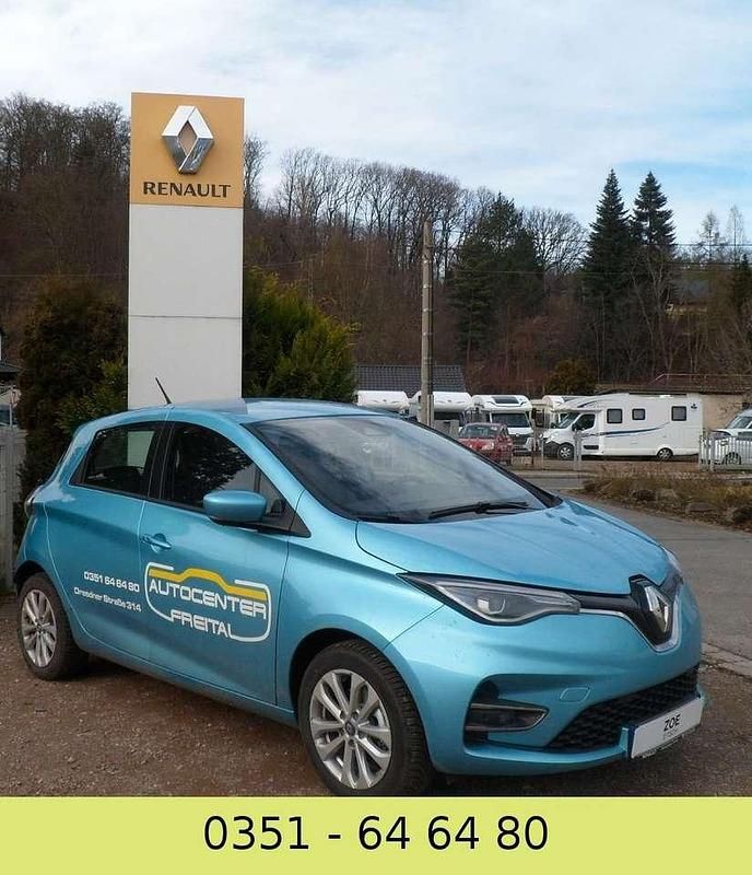 Gebraucht Renault Zoe Experience 50 kW (69 PS) 2021 Aquamarinblau Kleinwagen