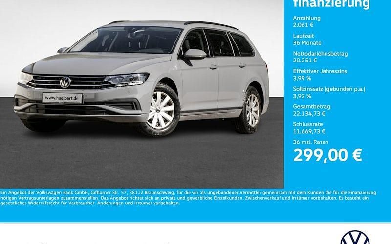 Grau Gebraucht 2022 VW Passat Conceptline Kombi | 22.312 € (Guter Preis) - Bild 1/4