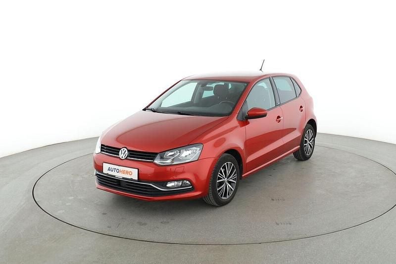 Rot Gebraucht 2016 VW Polo Allstar Limousine | 11.390 € (Fairer Preis) - Bild 1/3