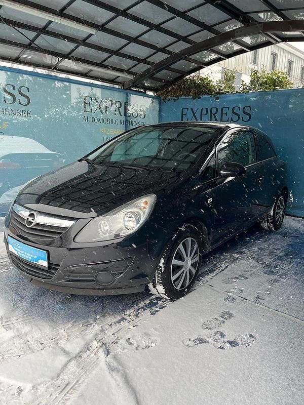 Gebraucht Opel Corsa Edition 69 PS (50 kW) 2010 Schwarz Kleinwagen