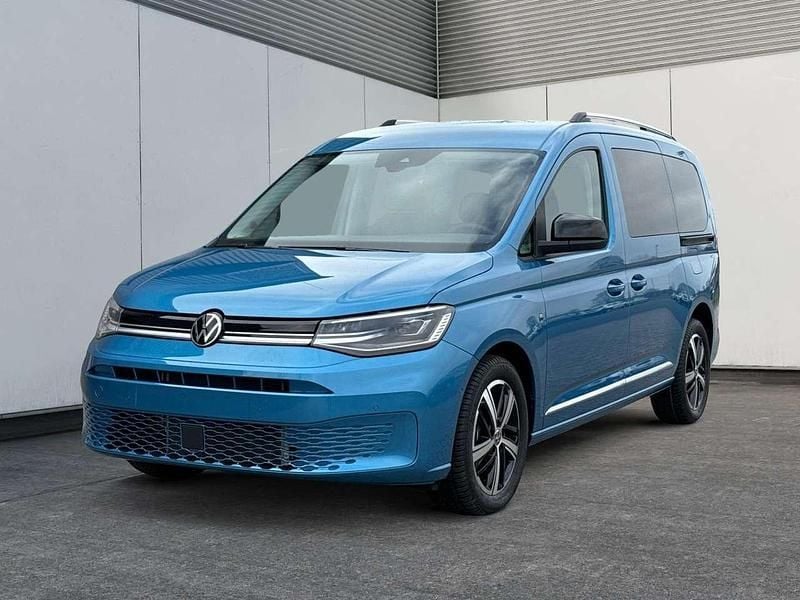 Hellblau Neu 2024 VW Caddy Maxi Style Van / Kleinbus | 40.680 € (Guter Preis) - Bild 1/4