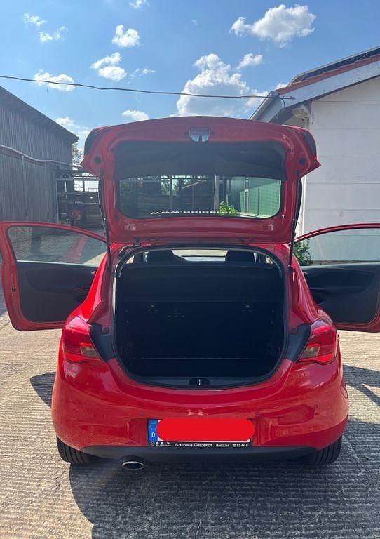 Gebraucht Opel Corsa Color Edition 101 PS (74 kW) 2015 Rot Kleinwagen