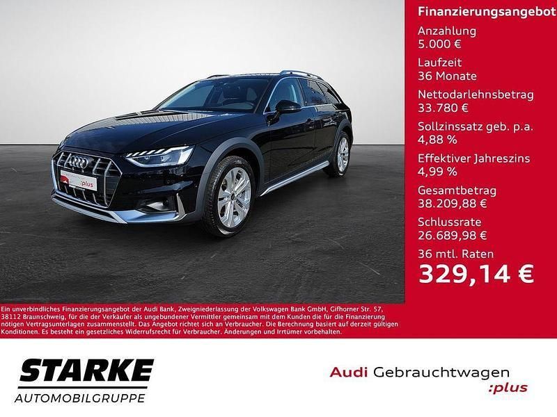 Mythosschwarz metallic Gebraucht 2024 Audi A4 Allroad Ambiente Kombi | 38.780 € (Etwas zu teuer) - Bild 1/4