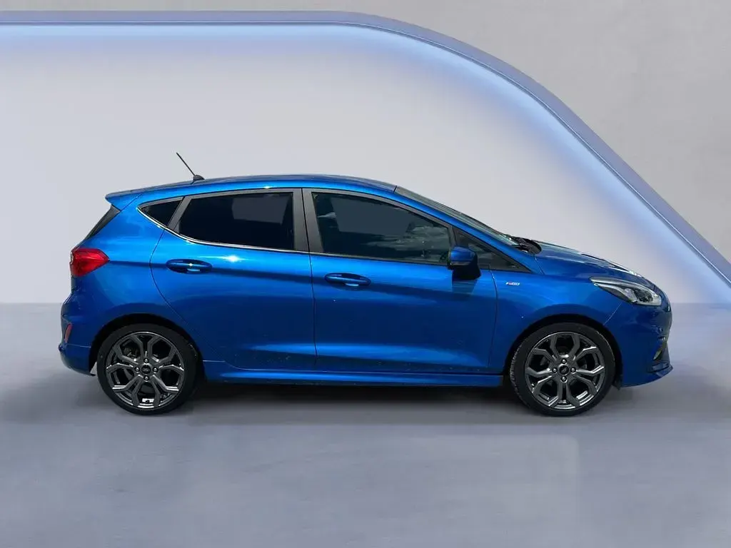 Gebraucht Ford Fiesta ST-Line 101 PS (74 kW) 2019 Dynamic blau met Kleinwagen