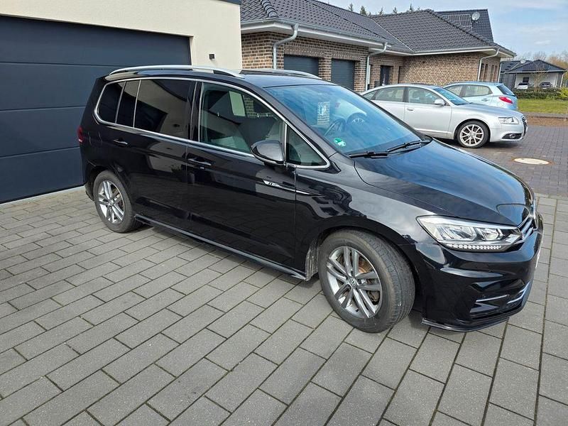 Gebraucht VW Touran R-line 150 PS (110 kW) 2016 Schwarz Van / Kleinbus