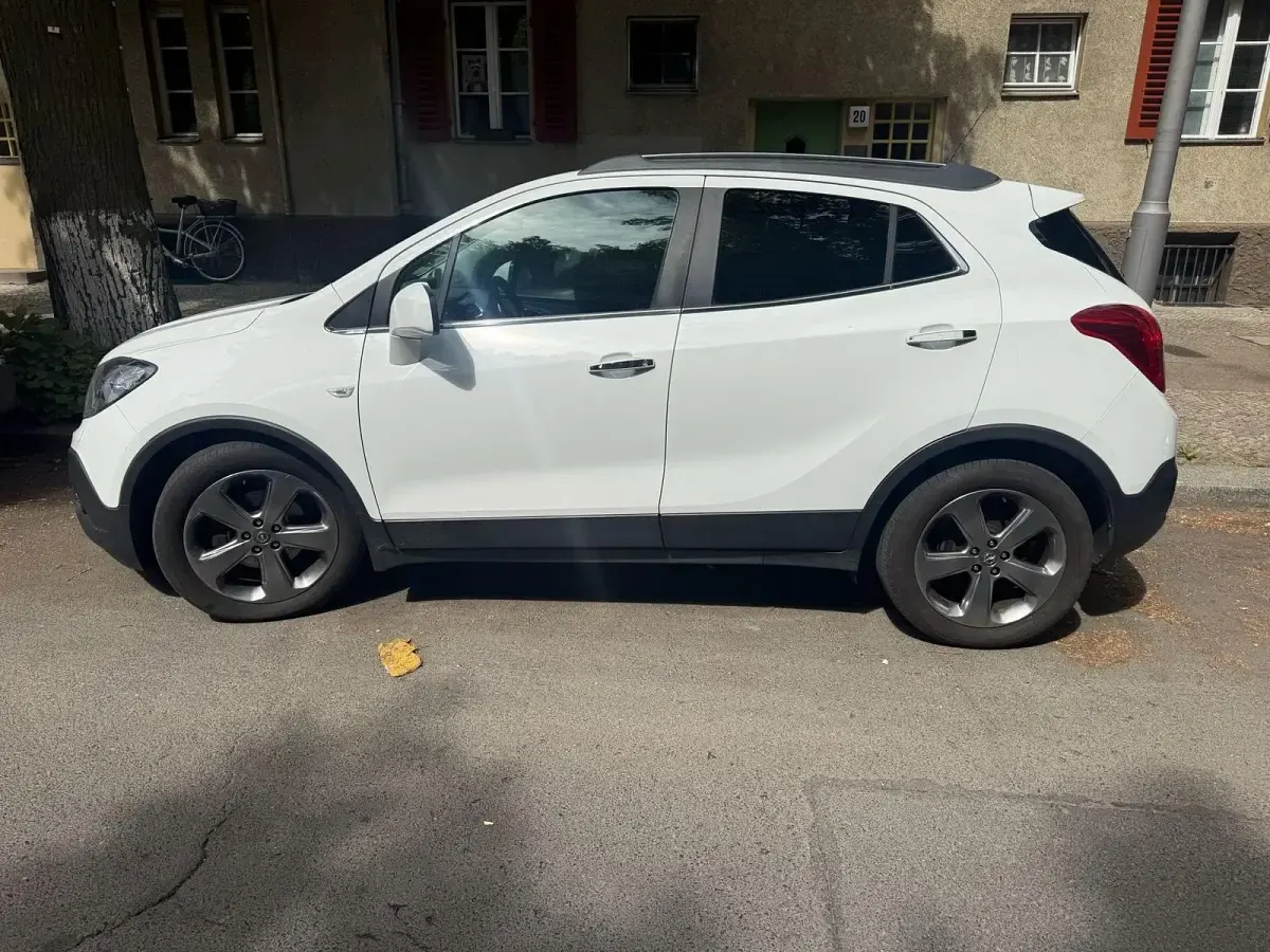 Gebraucht Opel Mokka 131 PS (96 kW) 2014 Weiß SUV