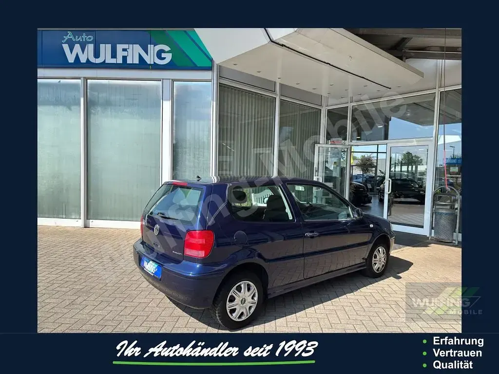 Gebraucht VW Polo Edition 53 PS (38 kW) 2001 Blau Kleinwagen