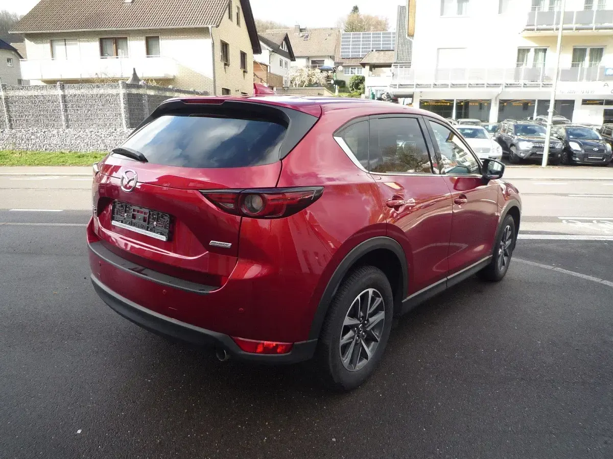 Gebraucht Mazda CX-5 Sports-Line 184 PS (135 kW) 2018 Rot SUV