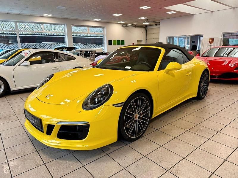 Gebraucht Porsche 911 Carrera 4S Cabriolet 420 PS (308 kW) 2017 Gelb Cabrio
