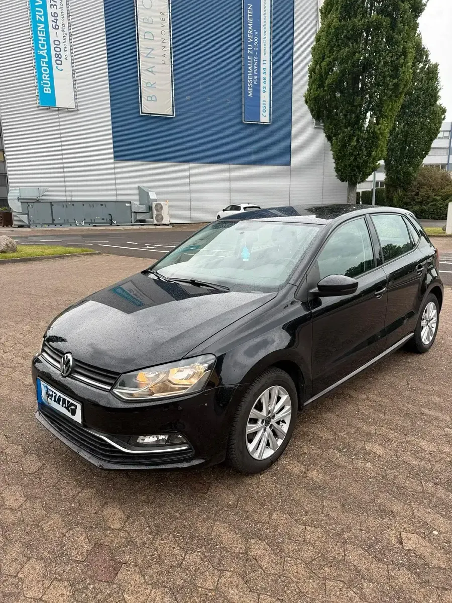Gebraucht VW Polo 90 PS (66 kW) 2014 Schwarz Kleinwagen