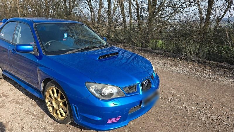 Gebraucht Subaru Impreza 280 PS (205 kW) 2006 Blau Limousine