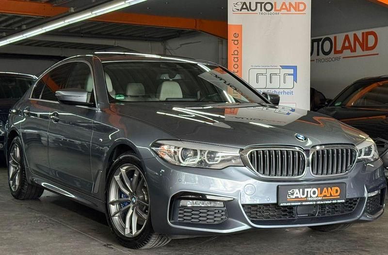 Blau Gebraucht 2017 BMW 530 M Sport Limousine | 27.900 € (Teuer) - Bild 1/4