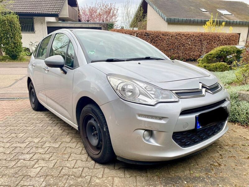 Silber Gebraucht 2014 Citroën C3 SELECTION Kleinwagen | 3.749 € (Guter Preis) - Bild 1/4