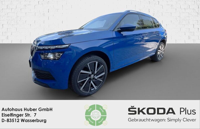 Energyblau uni Gebraucht 2020 Skoda Kamiq Style SUV | 19.250 € (Fairer Preis) - Bild 1/4