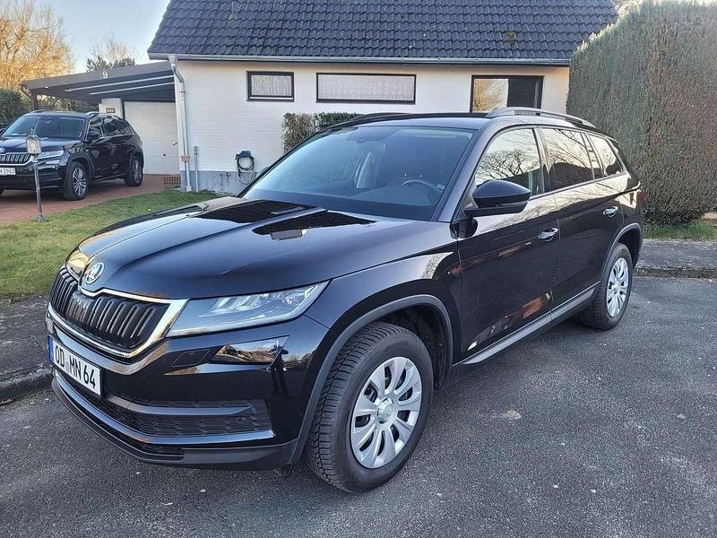 Schwarz Gebraucht 2019 Skoda Kodiaq Soleil SUV | 17.999 € - Bild 1/4