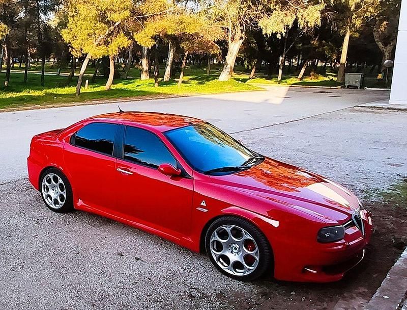 Rot Gebraucht 2002 Alfa Romeo 156 GTA Limousine | 35.000 € - Bild 1/3