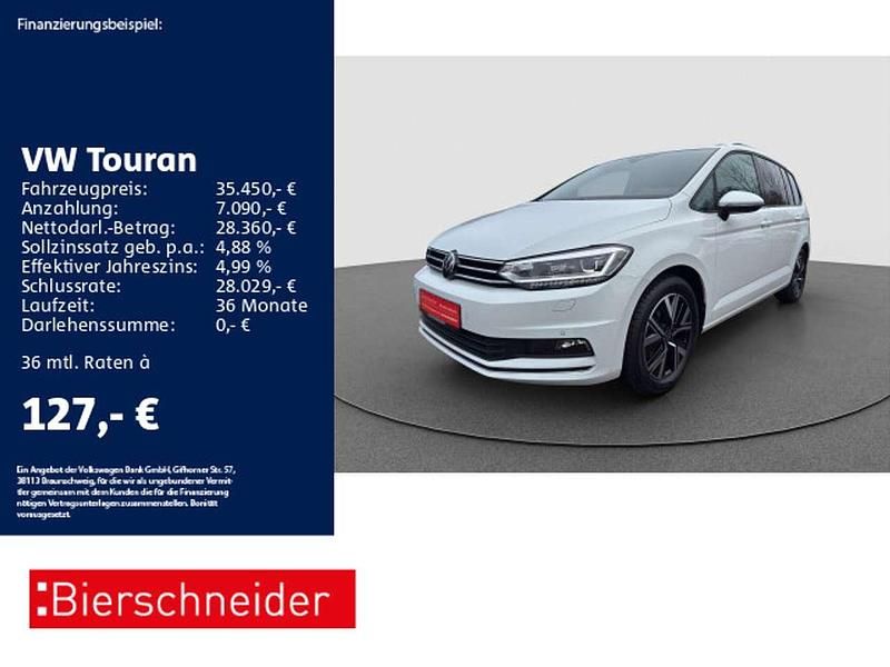 Weiss Gebraucht 2024 VW Touran Move Van / Kleinbus | 35.450 € (Fairer Preis) - Bild 1/3