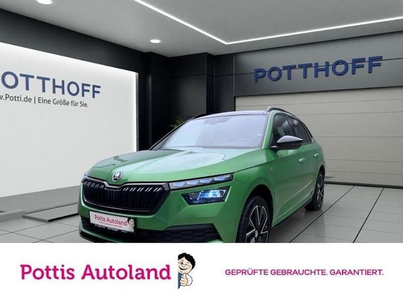 Gruen Gebraucht 2021 Skoda Kamiq Monte Carlo SUV | 20.997 € (Fairer Preis) - Bild 1/4