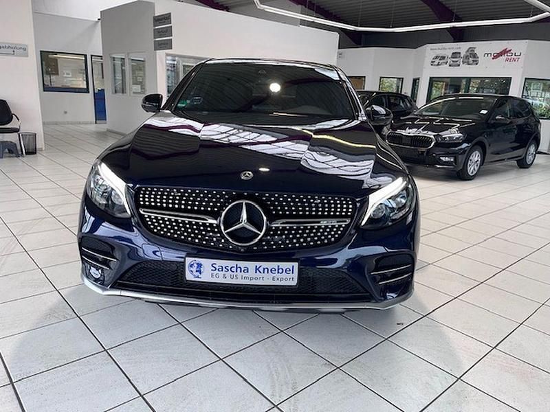 Gebraucht Mercedes GLC43 AMG AMG 367 PS (269 kW) 2017 Blau Coupé